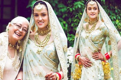 After Anushka Sharma, Nafisa Ali's Daughter Pia Opts For A Dreamy Sabyasachi Outfit