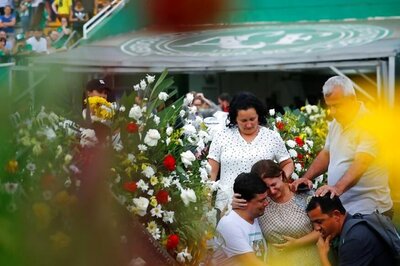 Bodies of Brazil Football Team Killed in Crash Arrive Home