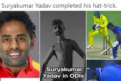 IND v AUS, 3rd ODI: Suryakumar Yadav Out for Golden Duck Again, Fans Congratulate T20 Star on 'Hat-trick'