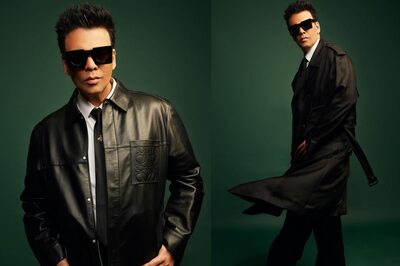 Karan Johar Gives The Classic Black Tuxedo Suit A Retro Spin And How