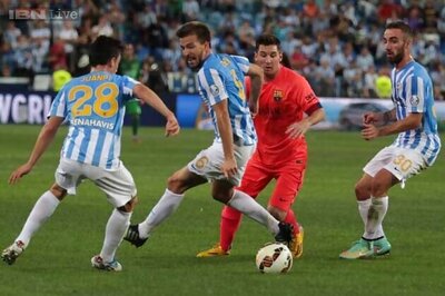 La Liga: Malaga hold Barcelona to a goalless draw