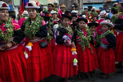 Fiesta De La Candelaria:  Peru Highlands Revel In Blast Of Festival Color