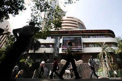 Sensex volatile; rupee near all-time closing low