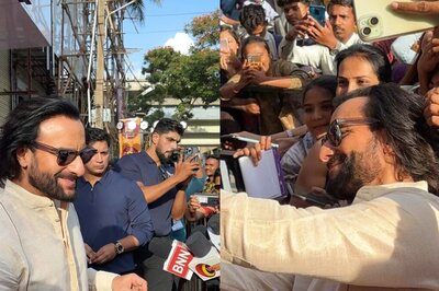 Saif Ali Khan Delights Fans With Selfies During Public Appearance, Viral Photos And Videos Inside