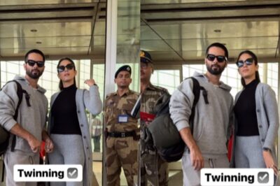 Shahid Kapoor, Mira Rajput Twin In Shades Of Grey As They Jet Off Ahead Of New Year Celebrations; Watch