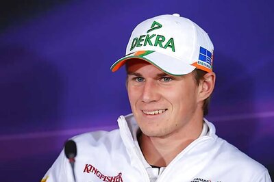 Force India's Hulkenberg 5th fastest in Germany