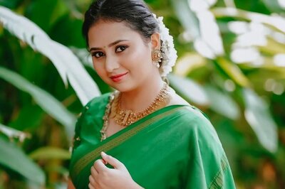 Actress Amulya Looks Ethereal In Gorgeous Green Drape