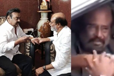Emotional Rajinikanth Breaks Down at Vijaykanth's Funeral, Video Goes Viral; Watch