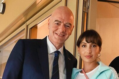 Nora Fatehi Shares Experience Of Watching First Live Football Match With FIFA Prez Gianni Infantino