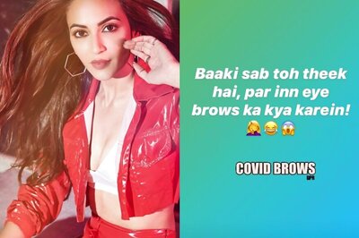 Kriti Kharbanda's Lockdown Tension Are her 'Covid Brows,' Says 'Eyebrows Ka Kya Karein!'