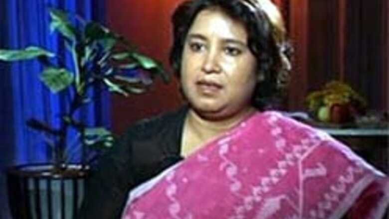 Taslima feels 'safe' in hideout but misses Kolkata