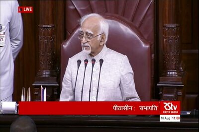 Parliament Live: Rajya Sabha Bids Farewell to V-P Hamid Ansari, MPs Share Anecdotes