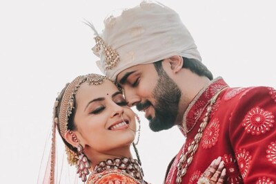 Ghar Ek Mandir Stars Shrenu Parikh And Akshay Mhatre Wedding Day Album Is Here