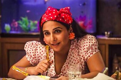 Snapshot: Ouch! Vidya Balan's gaudy 'Ghanchakkar' look