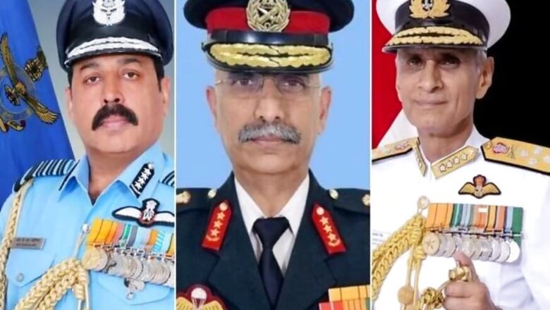 As Manoj Mukund Naravane Becomes Army Chief, All Three Service Chiefs Are From the Same NDA Batch