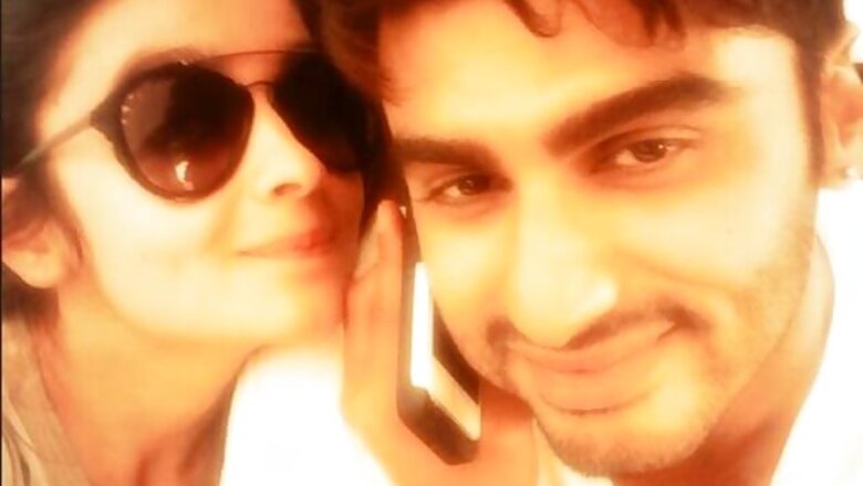 Snapshot: Alia Bhatt shares selfie with '2 States' co-star Arjun Kapoor on Twitter