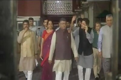 Counting of votes for the three Gujarat Rajya Sabha seats