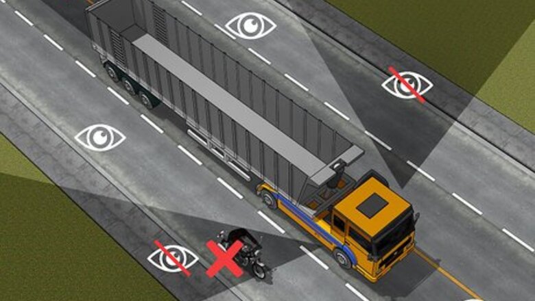 How to Cross in Front of a Truck Safely