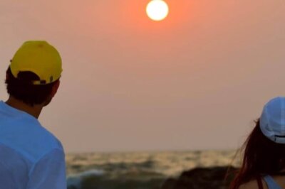 Sara Ali Khan Shares Photos Enjoying Sunset With Brother Ibrahim, Calls Herself ‘Peace Loving’