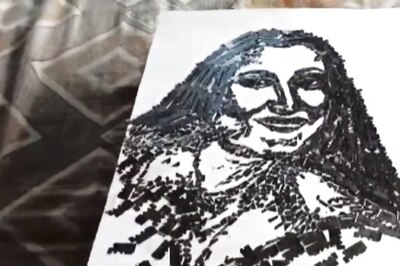 Bengal Man Creates Record For His Artwork Made Using 70 Discarded Blades