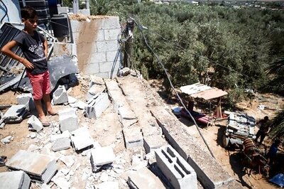 Israel strikes Gaza targets after arson balloons launched