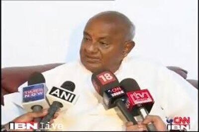 Will take 'political sanyas' if Modi gets magic figure: Deve Gowda