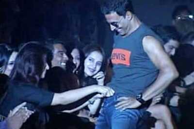 Twinkle arrested, released for her 'obscene' act