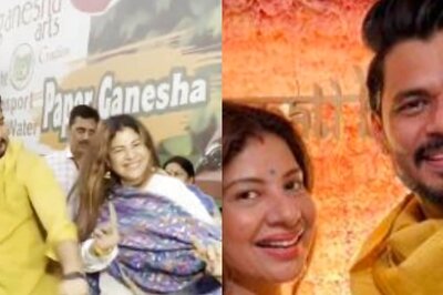 Ganesh Chaturthi: Sambhavna Seth Dances Her Heart Out With Hubby Avinash Dwivedi; Watch Viral Video