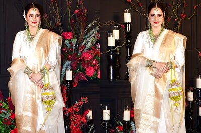 Sonakshi Sinha, Zaheer Iqbal Wedding: Rekha Drapes The Khada Dupatta With A Modern Twist