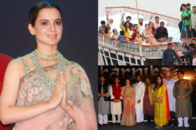 Kangana Ranaut Unveils The Poster of Manikarnika: The Queen Of Jhansi In Varanasi