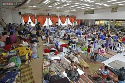 Trees felled, power cut as typhoon hits Philippines