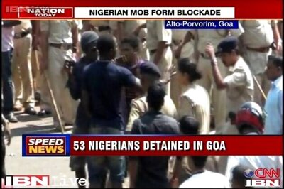 Goa: 100 Nigerians attak police van over fellow national's death