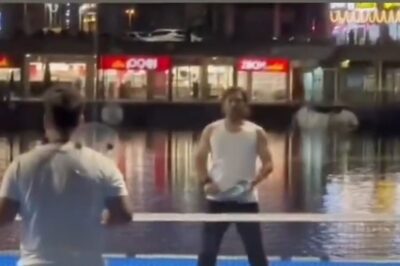WATCH: Rishabh Pant Catches Up With MS Dhoni After IPL Auction as Duo Spotted Playing Pickleball in Dubai