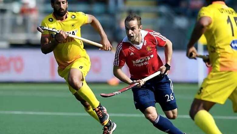 Hockey WC 2014: Simon Mantell's late goal helps England beat India 2-1