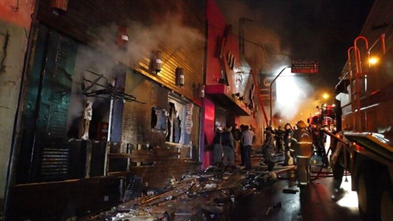 Nightclub fire kills at least 232 in southern Brazil