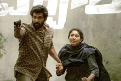 At Virata Parvam Trailer Launch, Screen and Stage Collapse Due To Strong Wind