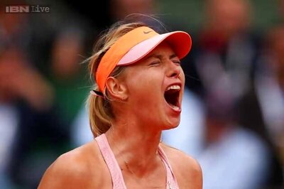 Sharapova on verge of third Paris final in a row