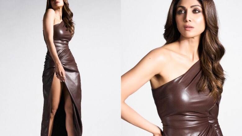 Sexy Shilpa Shetty Flaunts Her Curves In Thigh Slit Bodycon, Fans React; Hot Photos Go Viral