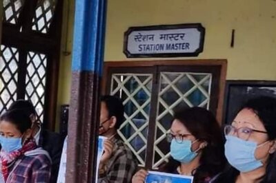 Protest Over Monetisation Plans On Darjeeling Himalayan Railways