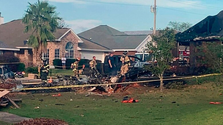 US Navy Plane Crashes In Alabama Neighbourhood, 2 Dead