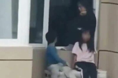 Woman Makes Children Sit On Top Of AC Unit On 23rd Floor. She Had A Fight With Husband