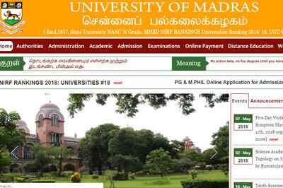 Madras University PG Admission Process 2018-19 Begins today at unom.ac.in