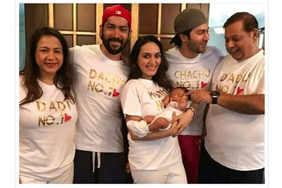 'Chachu No 1' Varun Dhawan Shares First Glimpse Of His Niece in an Instagram Post; See Pics