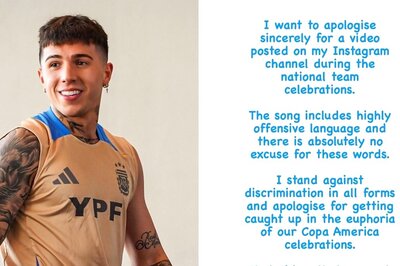 Enzo Fernandez Apologises for 'Highly Offensive' Chants, Says 'Stand Against Discrimination in All Forms'