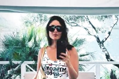 Kareena Kapoor Khan Rocks Beach Fashion In A Printed Swimsuit With Linen Pants