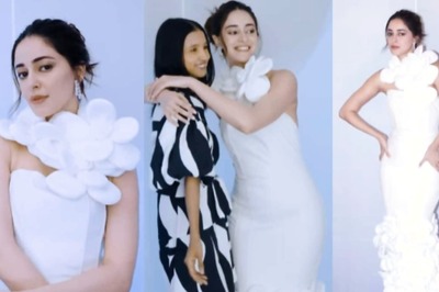 Nancy Tyagi Designs Couture For 'Bae' Ananya Panday And It Is Oh-So-Wow
