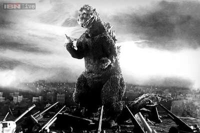 Godzilla stomps back in 4K, wires intact