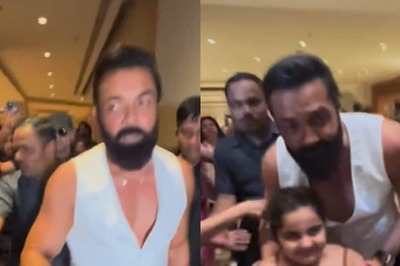 Bobby Deol Asks Bodyguards ‘Dhakka Mat Maaro’ After They Push Fans Post Animal Success Party; Watch