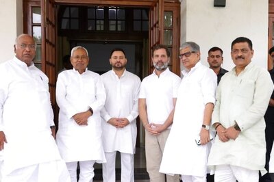 Oppn Unity for 2024: In 'Hum Saath Saath Hai' Message, Nitish, Tejashwi Meet Kharge, Rahul Gandhi, ‘Historic Step’