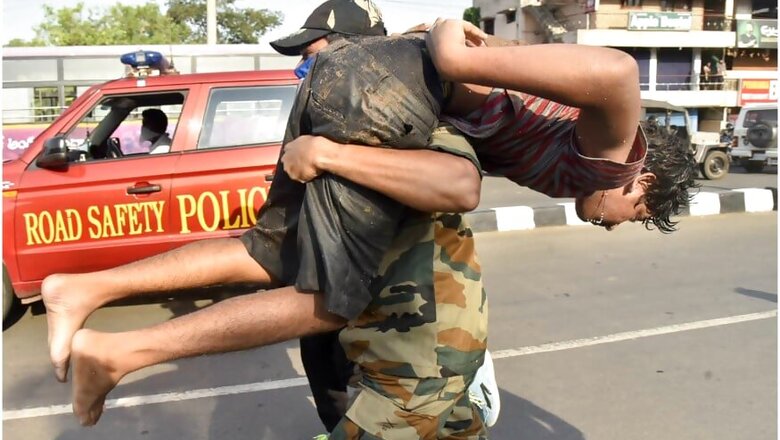 CISF Plays Vital Role in Controlling Styrene Gas Leakage and Rescue Operations in Visakhapatnam